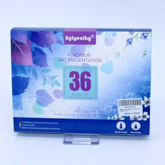 Eglyenlky 36 Dual Tip Brush Pens For Your Art Presentation - Picture 3 of 3